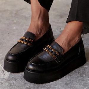 Celine Loafers With Heel Etsy Ireland