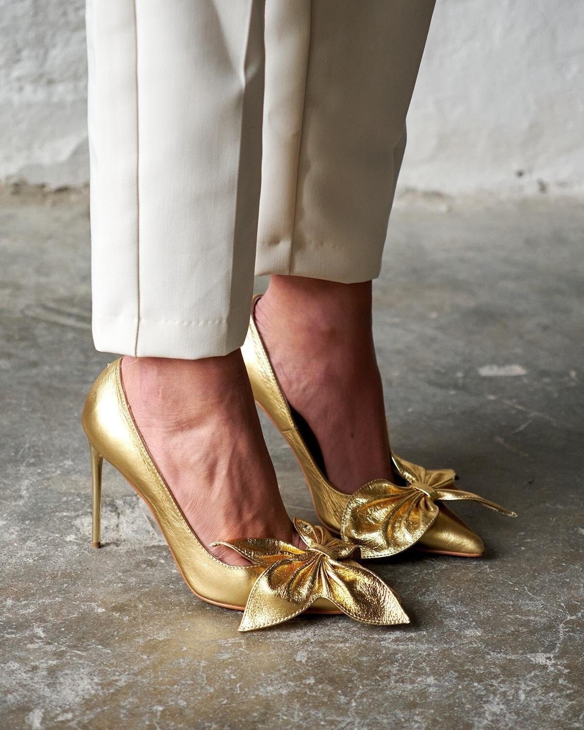 Bow Heels Etsy Canada