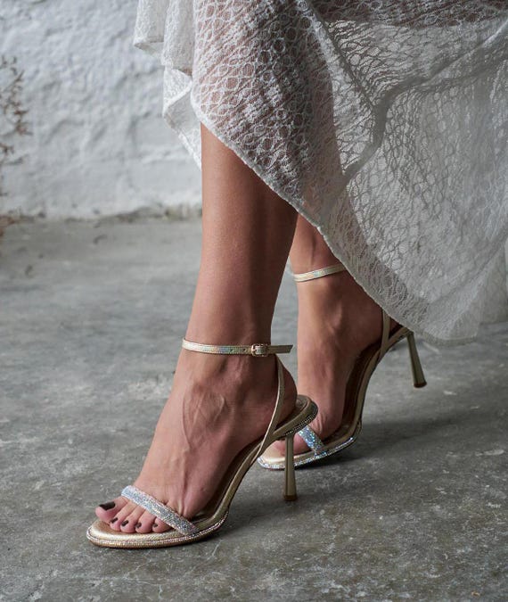 Tacones Zapatillas Para Boda Bajitas Bridal Shoes Sandalias Para