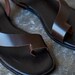 Brown Leather Sandals,ankle Strap Sandals,flat Soled Sandals,summer Women Shoes,open Toe Sandals ...