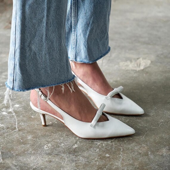 pointed low heels
