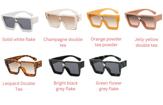 Louis Vuitton LV x YK 1.1 Millionaires Painted Dots Sunglasses Black Acetate & Metal. Size W