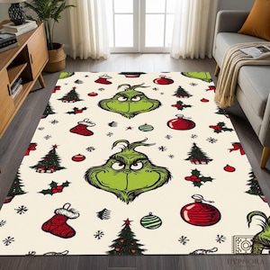 The grinch doormat