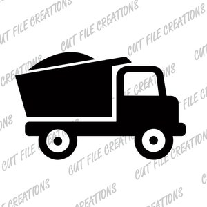 Dump Truck SVG, Construction svg, Digital file, Instant Download, Cricut svg file, PNG Transparent File, Sublimation File, Multi layered svg
