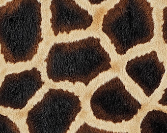 Estampa de Girafa Sem Costura, Desenho de Pele de Animal (PNG)