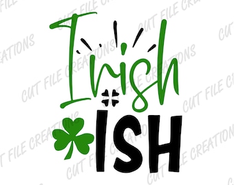 Irish SVG, St Patricks Day Clover Cut File (Digital Download)