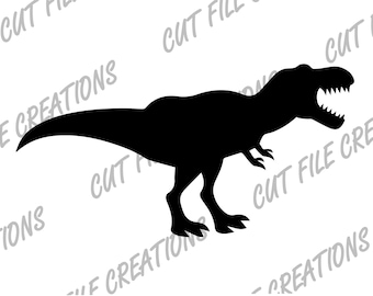 T-Rex Dinosaur SVG, Cricut Silhouette Cut File (Digital Download)
