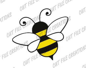 Bumble Bee svg, Multi-layered SVG, Cut file for cricut, Bee png, Sublimation file