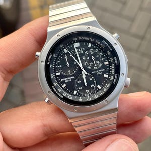 Vintage Citizen 3530 Quartz Chronograph