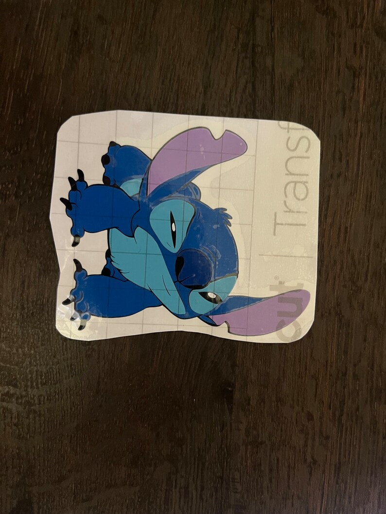 Mean Stitch Inspired Decal Etsy