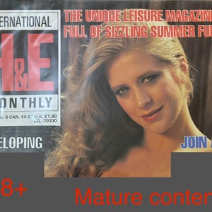 H&E health and efficiency International Magazine Vol 93 #8  64 pages Rare Copy naturism