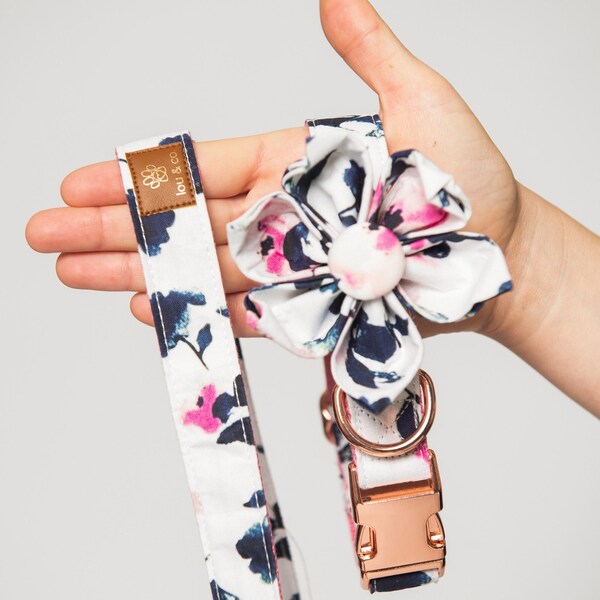 Magnolia Dog Collar Etsy