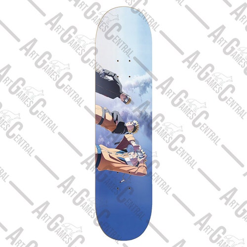 Anime Skateboard Deck Etsy
