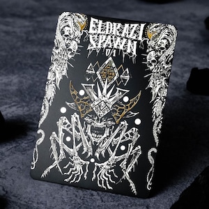 Edelstahl Eldrazi Spawn Token — MTG Token für MTG Kommandant — mtg Custom Proxy, mtg Counter, mtg Alters