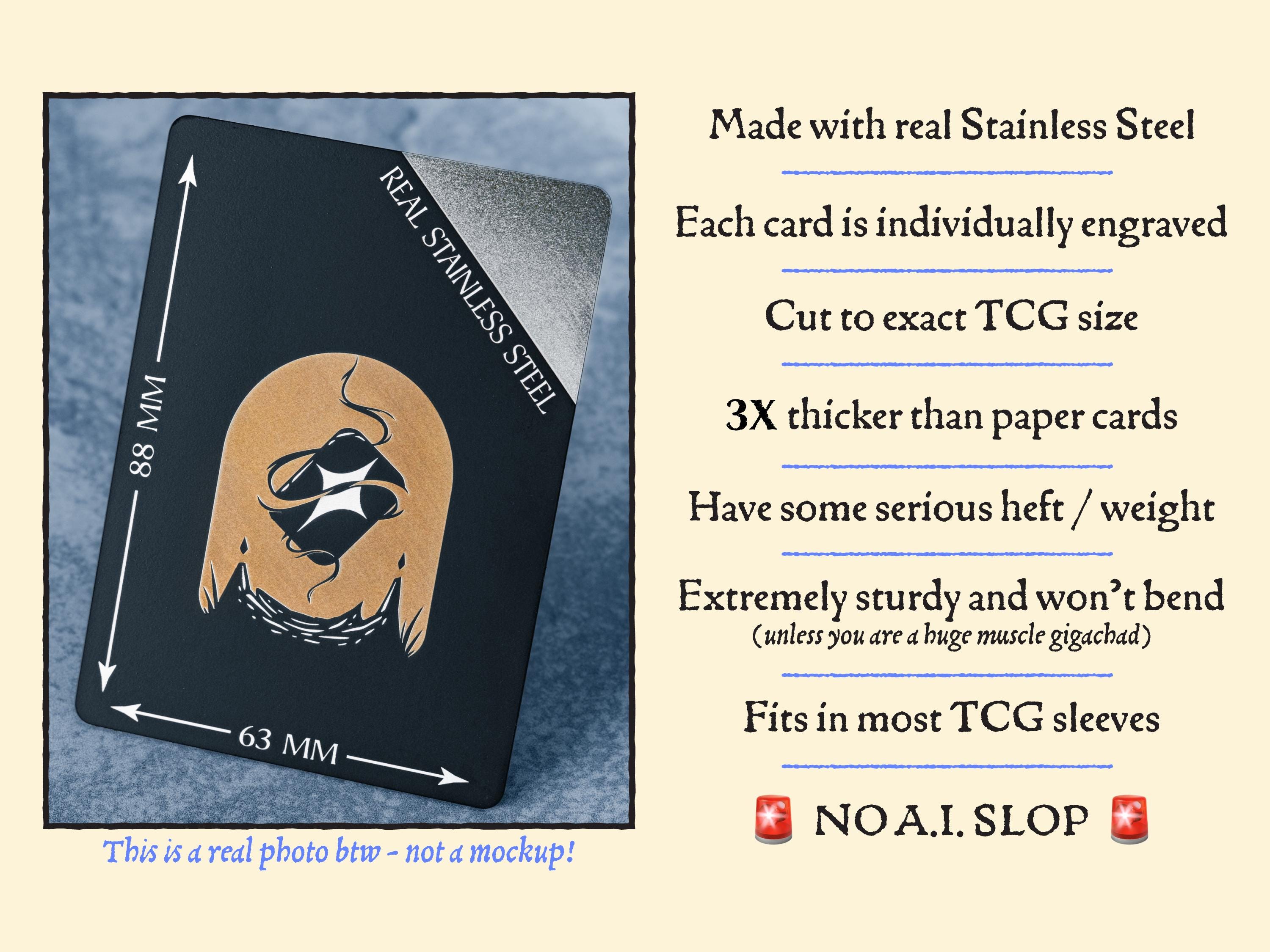 Stainless Steel Recruit Token for Riftbound TCG - Etsy