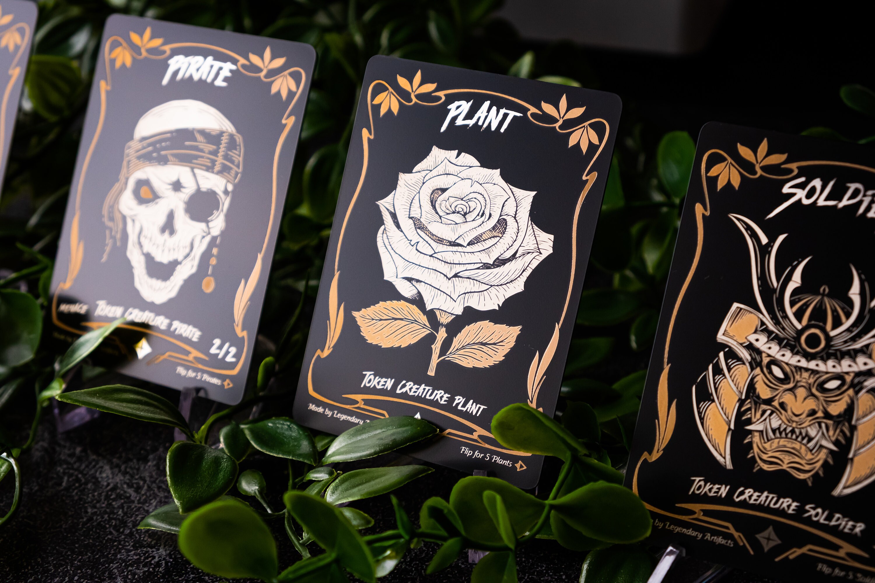 マジック：ザ・ギャザリング TCG 用ステンレススチールプラント