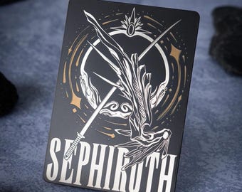 final fantasy mtg metal tokens Stainless Steel Hero Token - | Legendary Artifacts Melee Get premium hand One Winged Angel Sephiroth Stainless