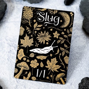 Stainless Steel Slug Token — MTG Tokens for MTG Commander — mtg Custom Proxy, mtg Counter, mtg Alters