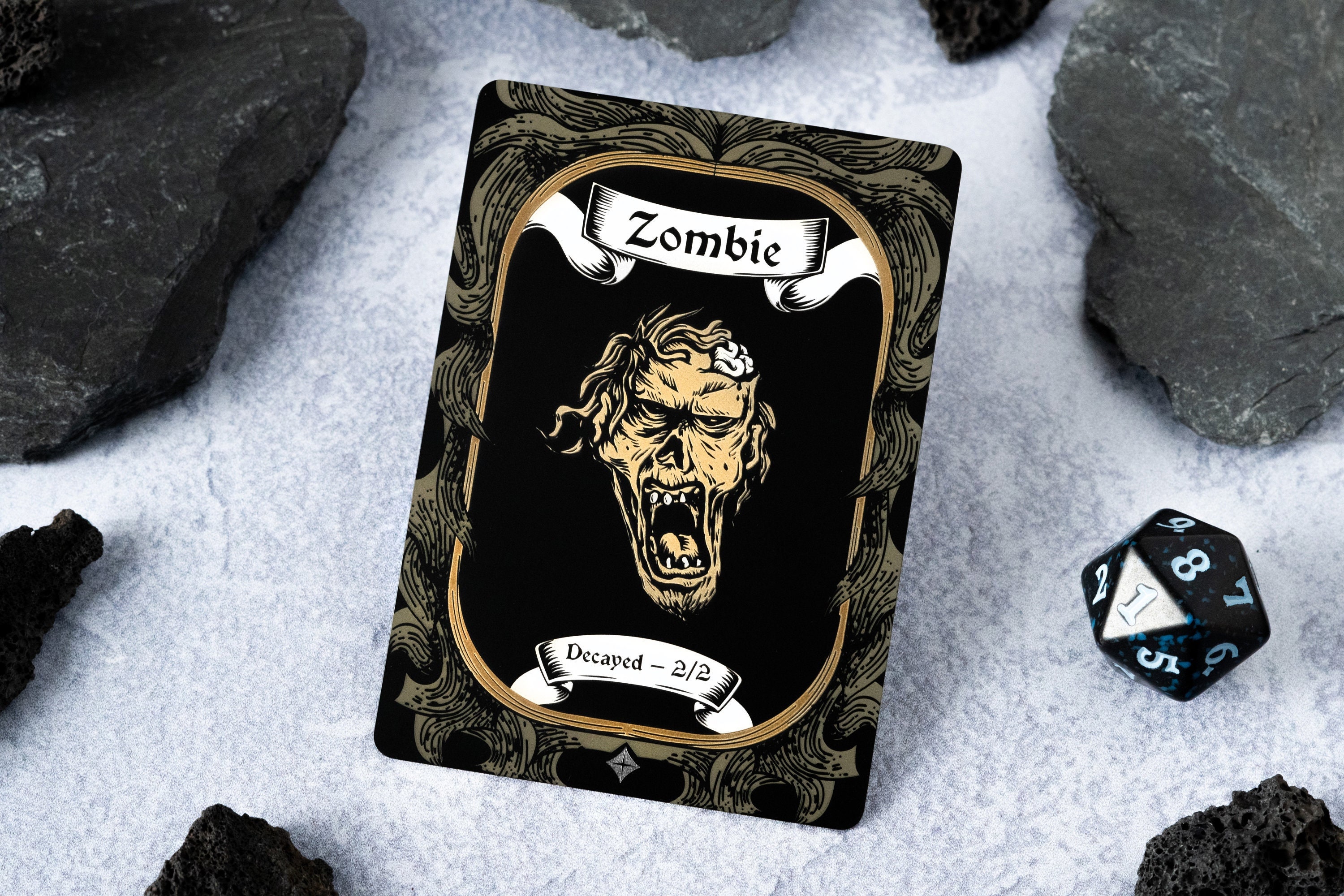 Zombie Card Deck Sleeves - Etsy