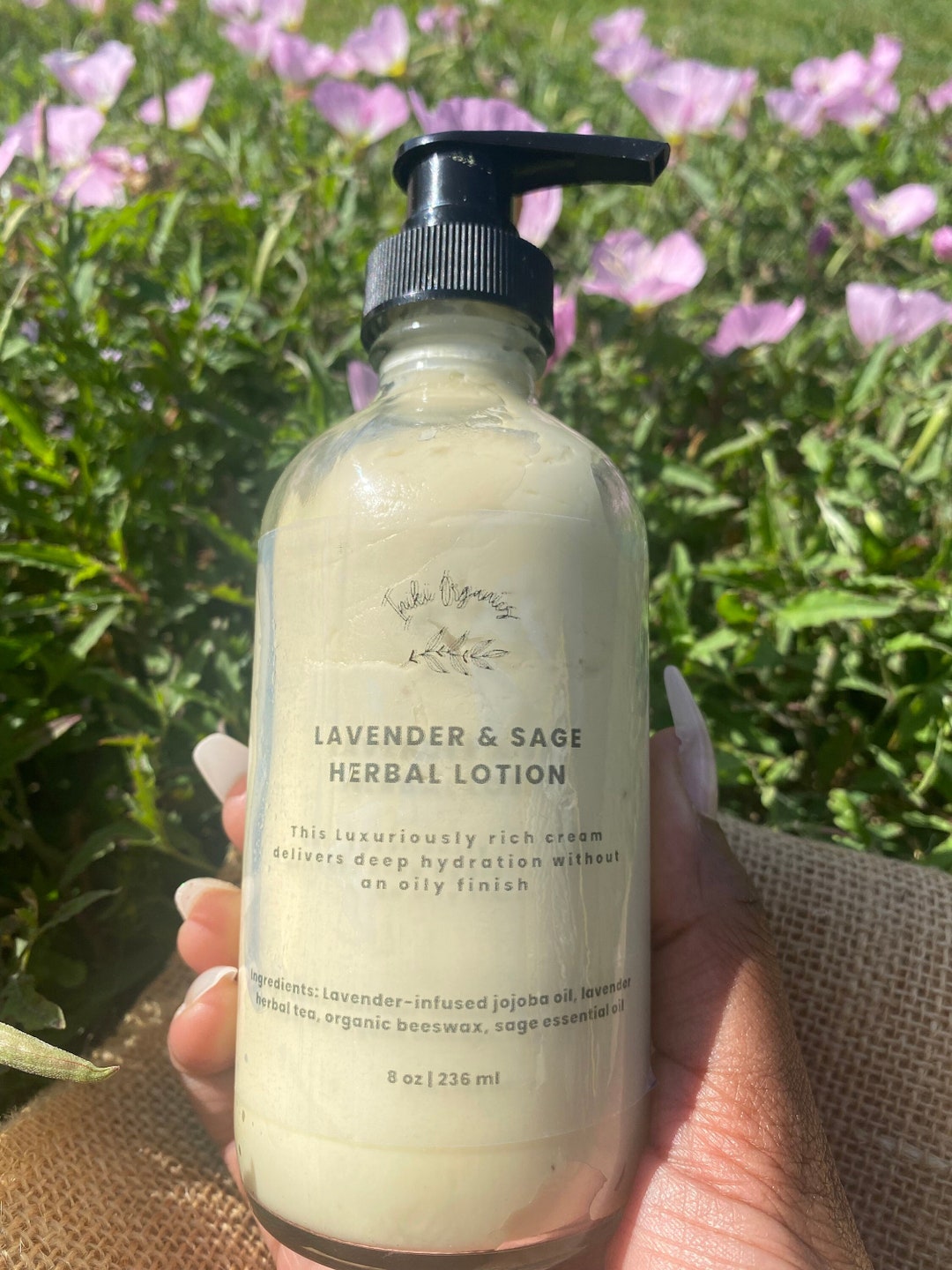 Herbal Body Lotion Various Blends Available Rose, Lavender, Calendula