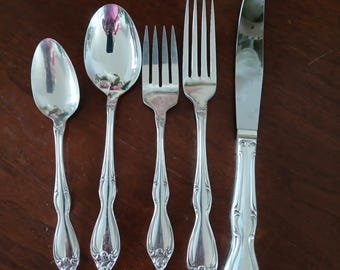 Vtg Wm Rogers Silver Plated A1 Plus Oneida Ltd Silverware - 1949