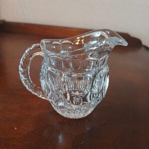 Depression Era 1940s Beyer Bleikristall Crystal Creamer Made in West Germany.