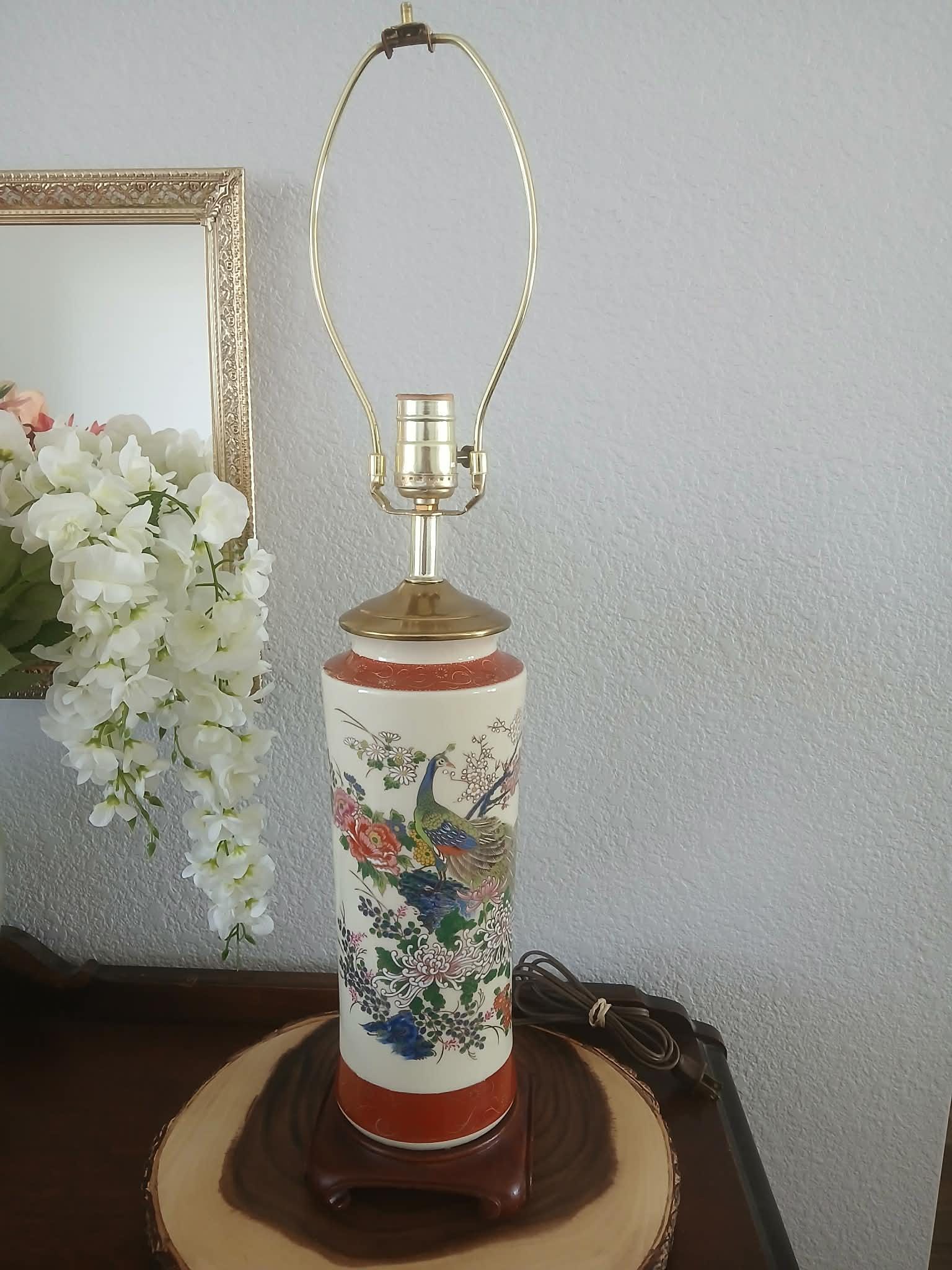 Kutani Lamp - Etsy
