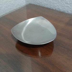 Beautiful Stainless Steel Candle Holder Denmark Triangular Shape