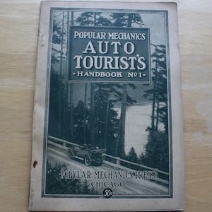 Populär Mechanik, Touristen-Handbuch Nr. 1, 1924