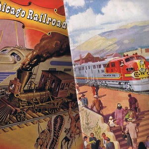 Booklets, Santa Fe Along Your Way, and Chicago Railroad Fair