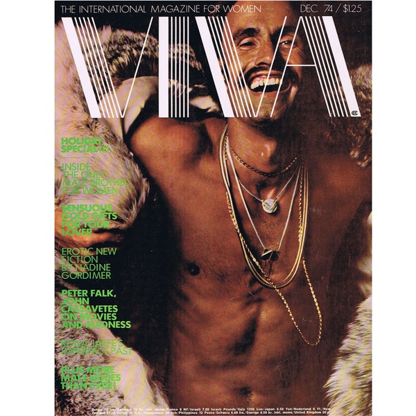 VIVA, The International Magazine for Women, December, 1974
