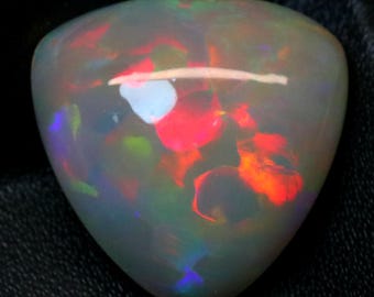 Cabujón de ópalo de fuego etíope AAA+ / Gema de 11 ct, para joyería