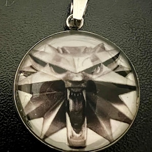 The Witcher School Medallion Pendant Necklace