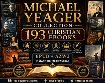 193 Christian Revival Ebooks | Michael Yeager Collection | Digital Download