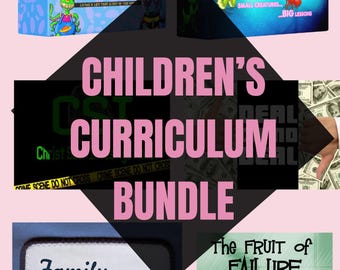 Children’s Curriculum Bundle — Includes Bonus Lessons & Teaching Resources (not AI)