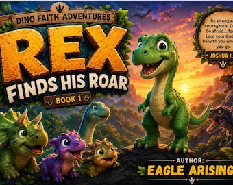 Dino Faith Adventures: Rex Finds His Roar PDF | Christian Dinosaur Adventure for Kids