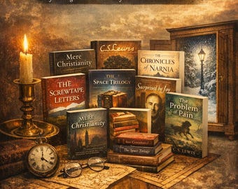 C.S. Lewis Complete Works | 90+ Books, Narnia, Space Trilogy (ePUB Digital Download)