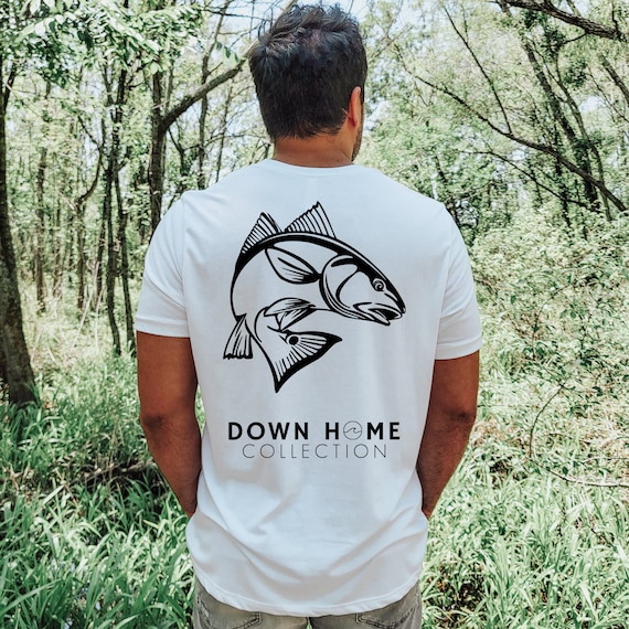 Fish T-shirt Beach Design Shirt Gift for Women Gift for Men