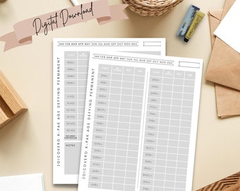 Joico Vero Age Defying Color Inventory template, Salon Invenory spreadsheet, Digital Download