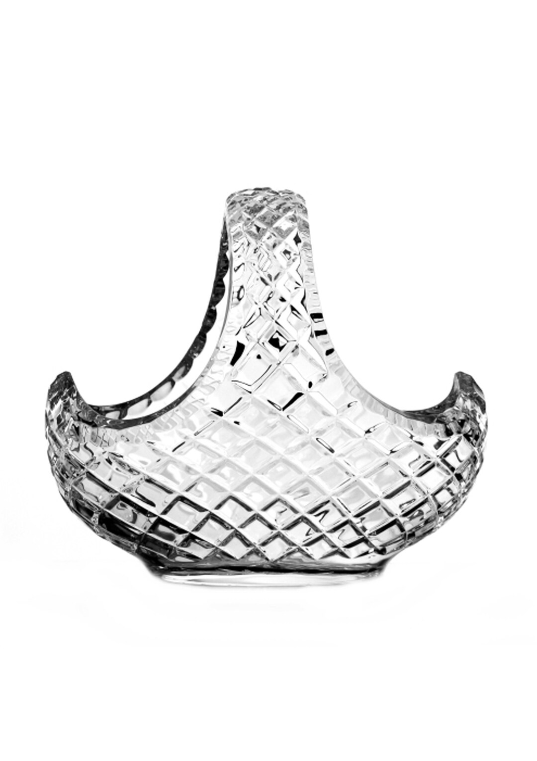 Anitacrystal Crystal Bowl, Container for Fruit, Crystal Basket, Candy