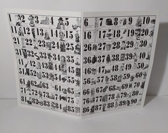 BLUSUPERSHOP Tómbola Napolitana Tradicional | Incluye Cartilla, 144 Carpetas, Números De Madera Y Tarjetas | Juego De Sociedad Navideño