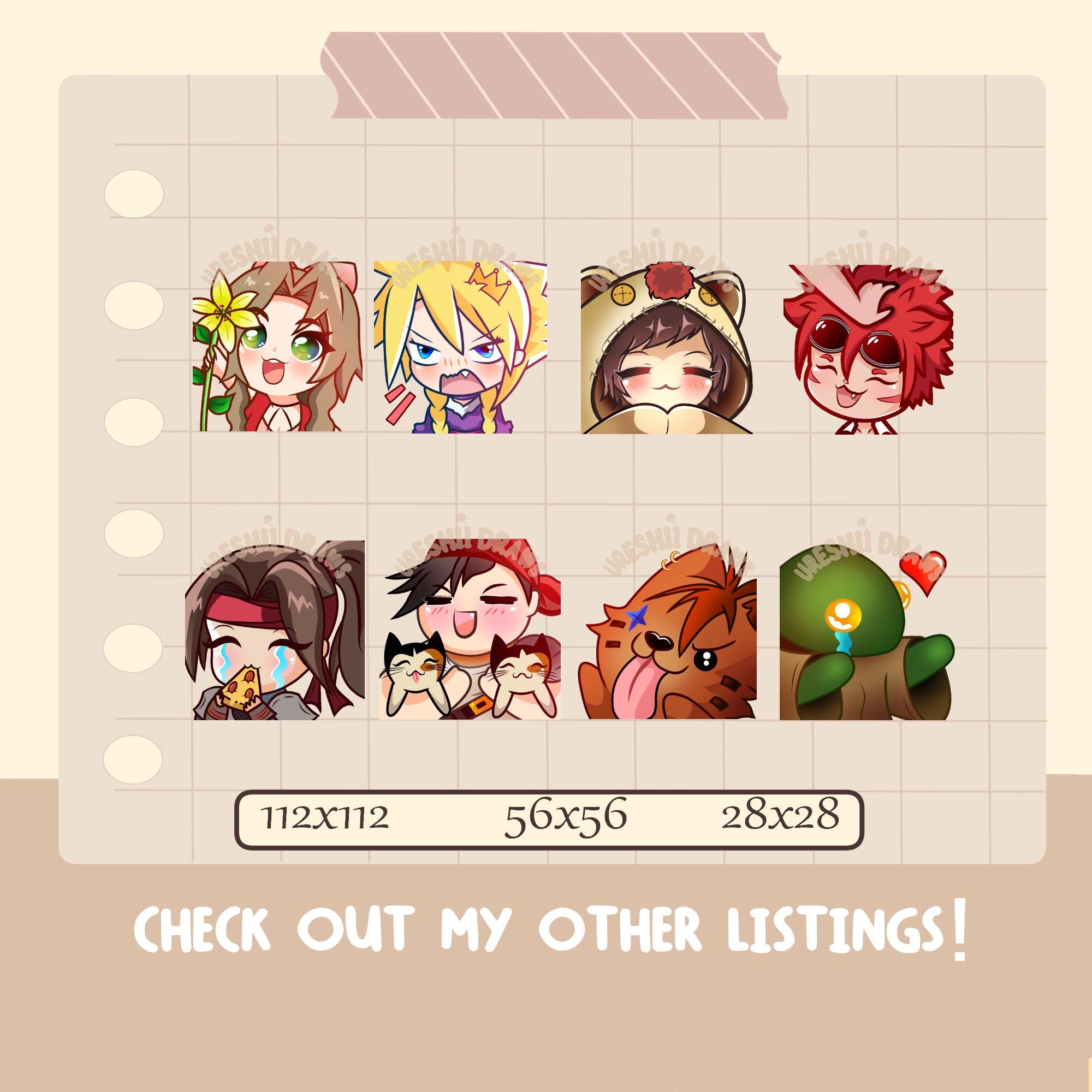 Chocobo Gasp Twitch Emote - Etsy