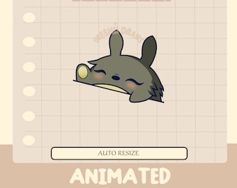 Animated Bongo Magical Tanuki | Owl | Cat | Bunny Twitch emote