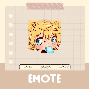 Roxas Sea salt ice cream Twitch emote