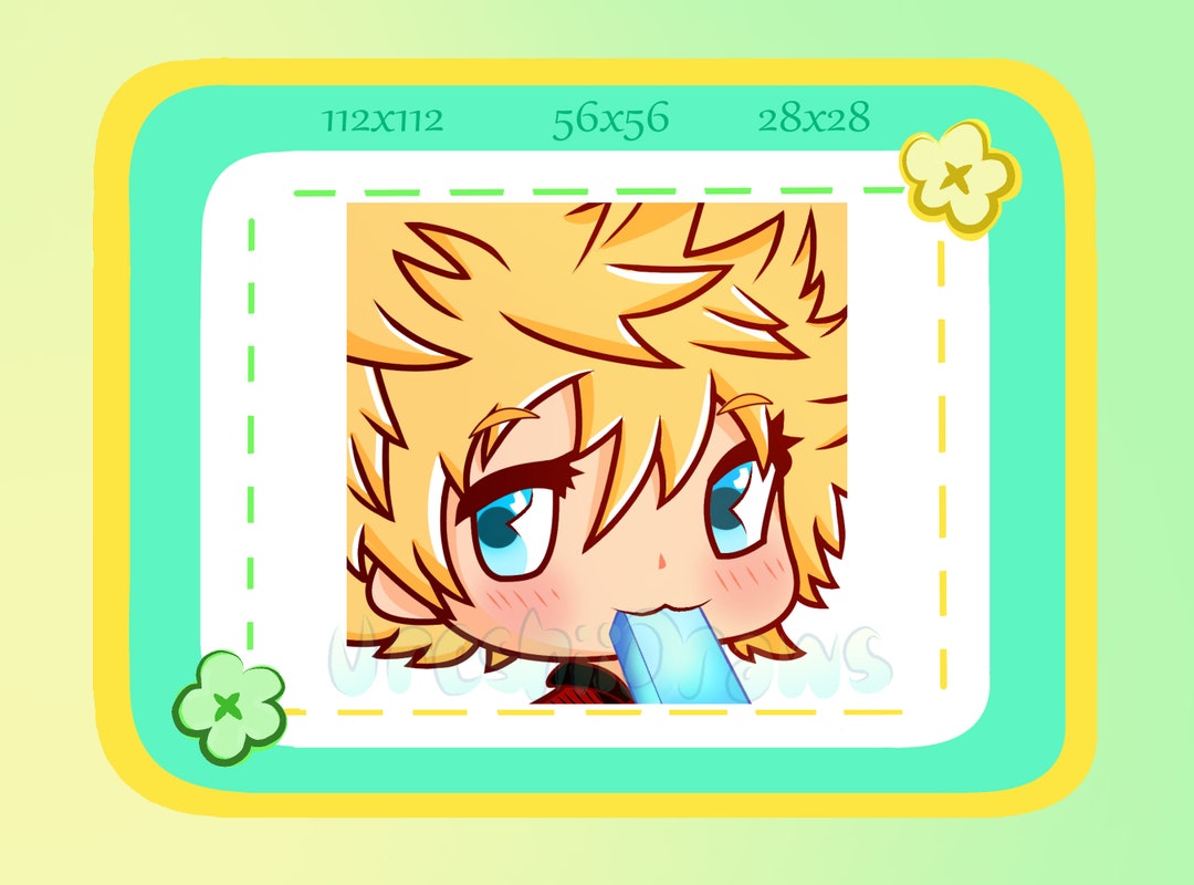 Roxas Sea Salt Ice Cream Twitch Emote Etsy