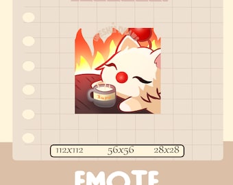 Its fine Moogle Twitch emote