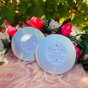 Herbal Pain Salve for Joint, Muscle, Nerve and Arthritis pain