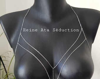 Body chain necklace, beach jewelry, waist jewelry, waist chain