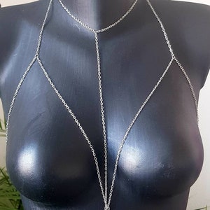 Body chain necklace body jewelry waist chain waist jewelry körperkette body chain body jewelry