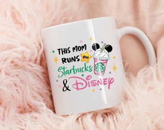 Mickey Mouse "We keep moving forward" quote 11 oz coffee tea mug